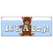 Signmission ITS A BOY! BANNER SIGN birth pregnant hospital welcome home B-Its A Boy - alternate 1